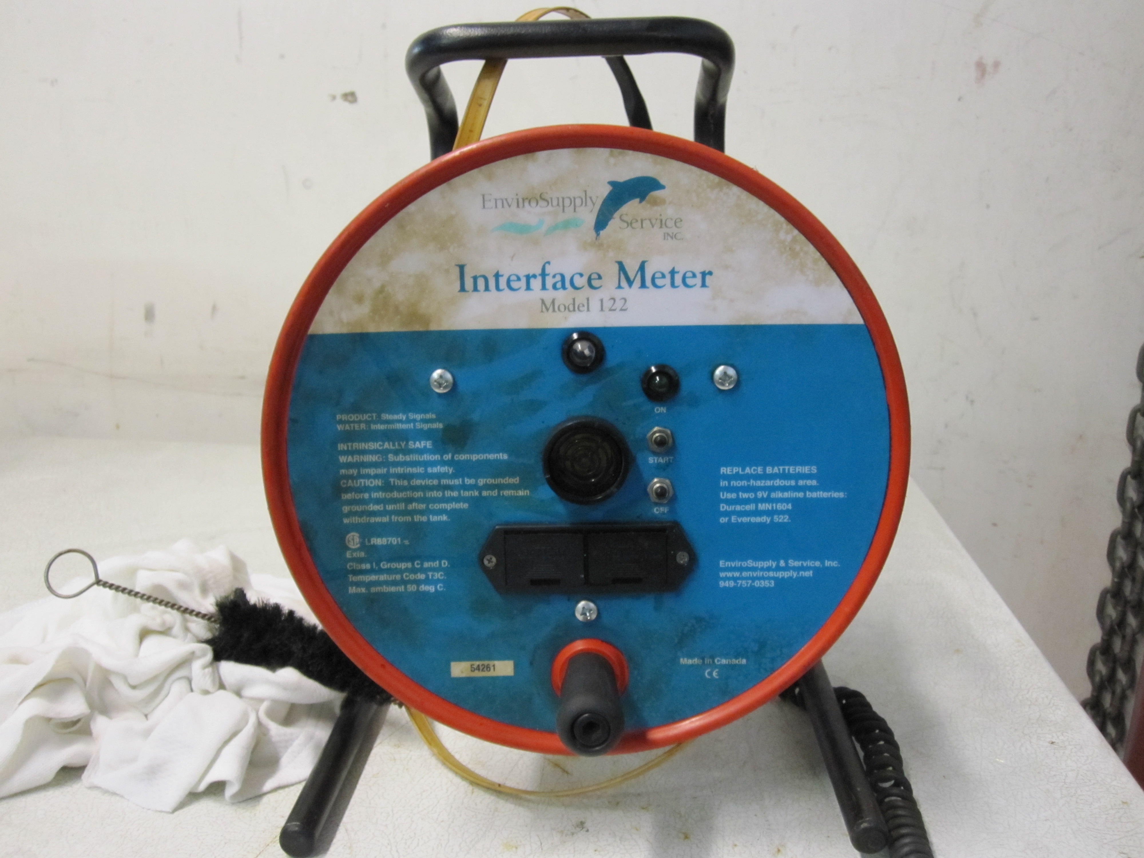 Pre-decontamination of Interface Meter